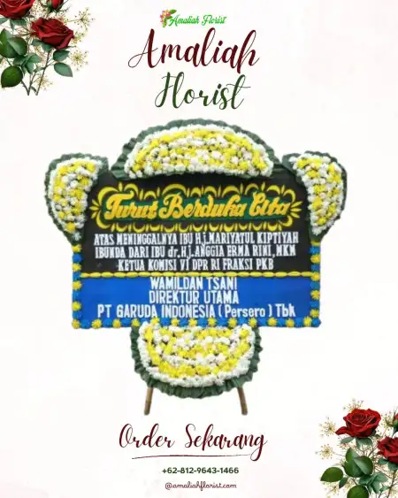 Papan Bunga Duka Pameutingan